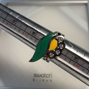 Swatch Bijoux Natural Duet Ring - size 7